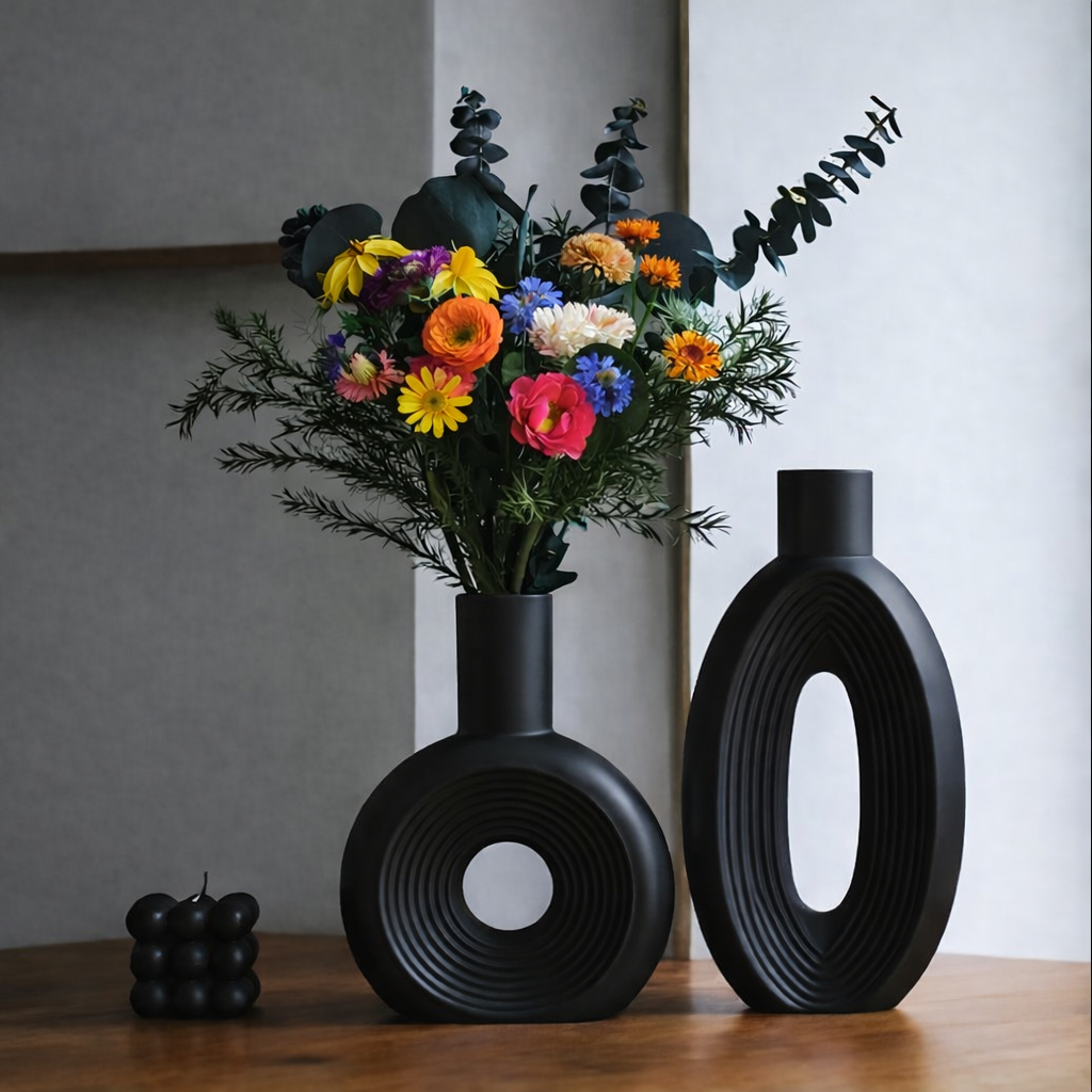 Modern vase deco
