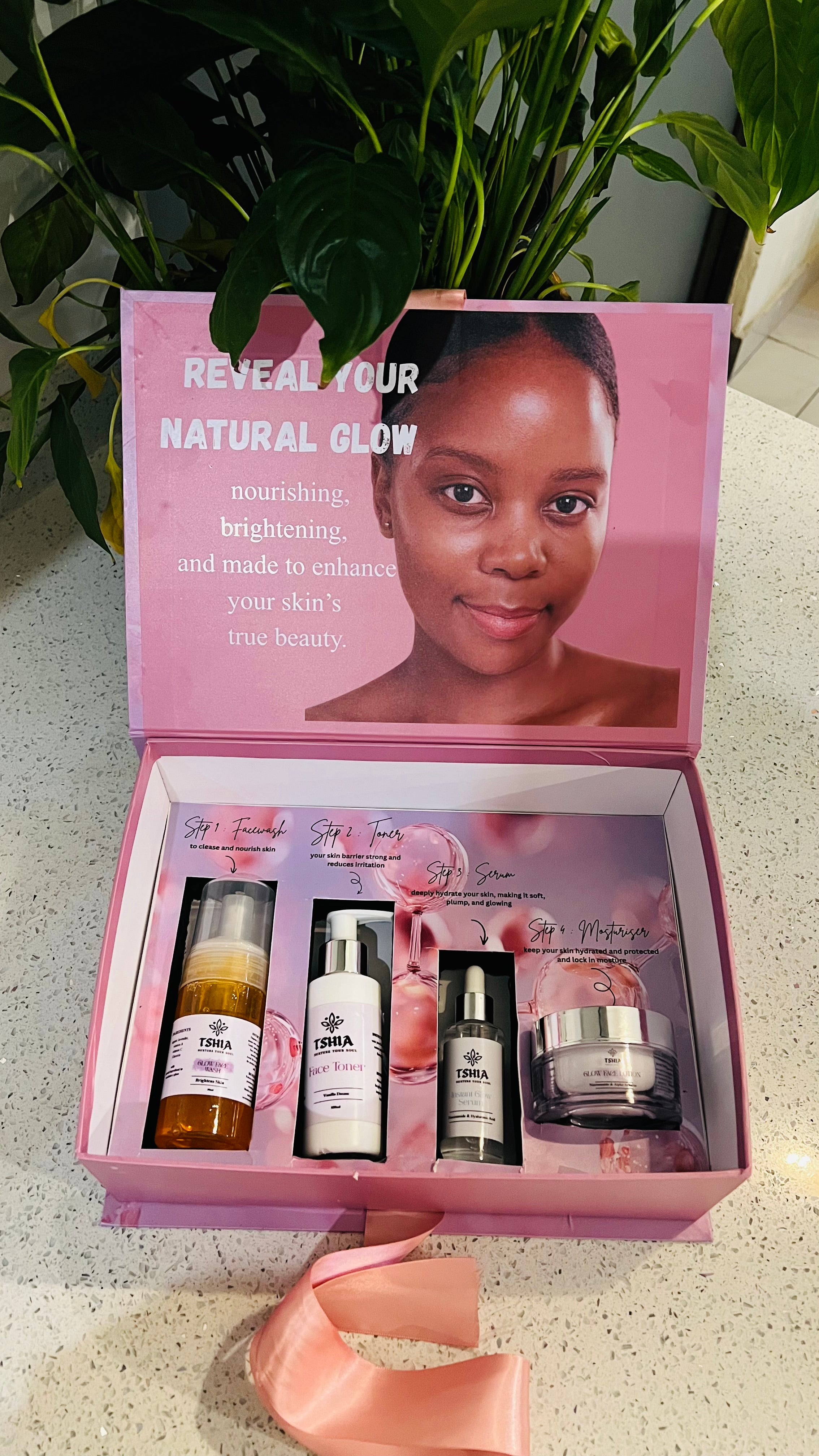 Powerful skin glow combo