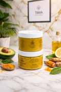 Tumeric and kojic Scrub