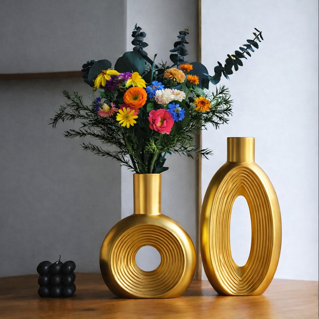 Modern vase deco